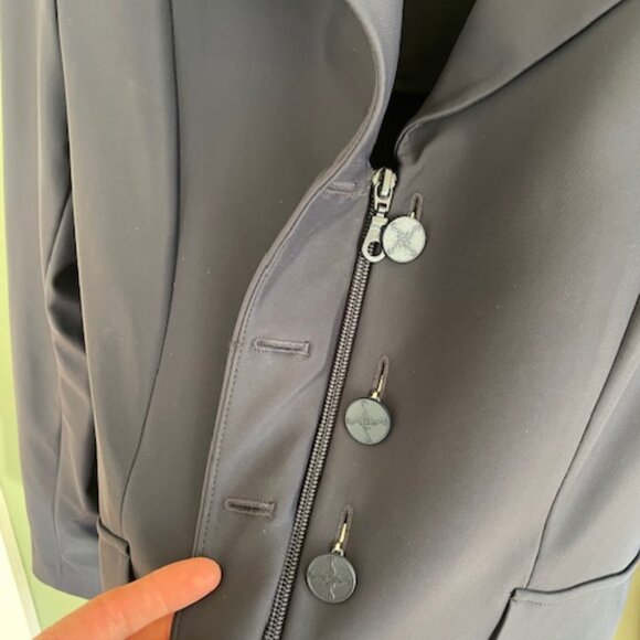 Tredstep™ Solo Pro Competition Coat - Navy - Size 12 - Picture 11 of 14
